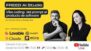 Vibe coding: del prompt al producto de software sin programar