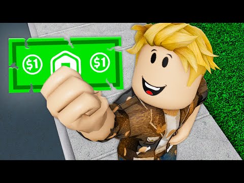 A Dollar Turned Him Into A Millionaire: A Roblox Movie