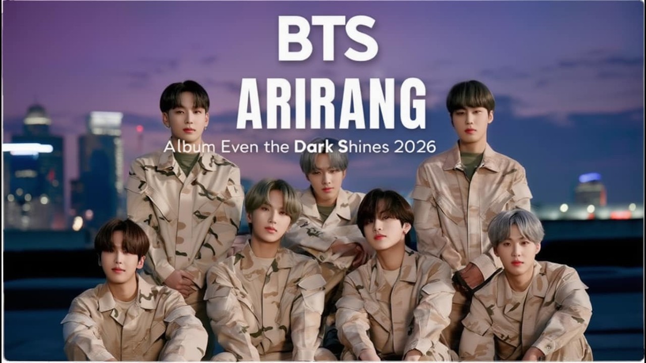BTS Inspired 아리랑 - ARIRANG Album 'Even the Dark Shines' - The 5th Album 'ARIRANG'