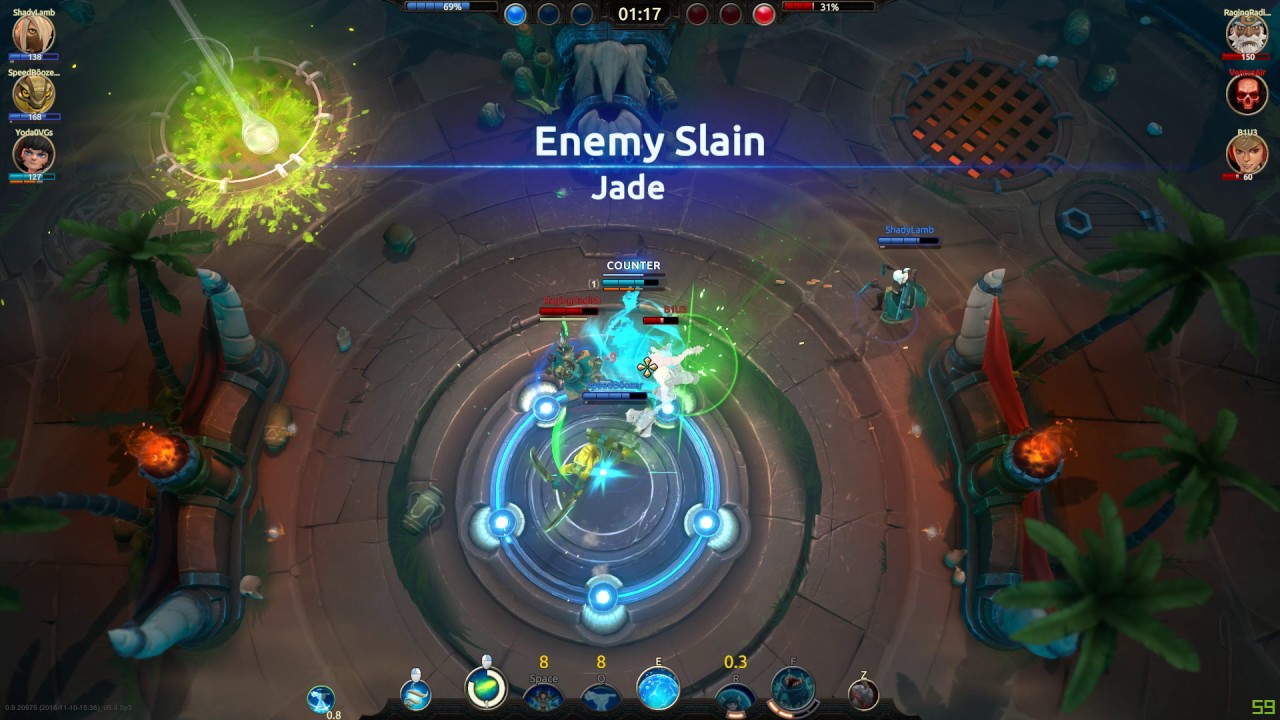 Yoda is Bad at Being a Third Wheel in BattleRite!