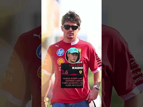 Steward Leclerc hard at work 🧐