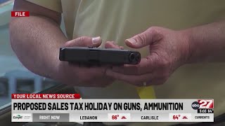 Pennsylvania bill proposes sales tax holiday on firearms, ammunition