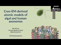 Cryo-EM-derived atomic models of algal and human axonemes - Alan Brown (Harvard)