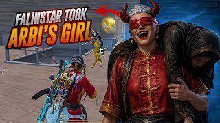Falinstar Took Arbi’s Girl 😂🔥& Arbi Left the Game💀 | FalinStar Gaming | PUBG MOBILE screenshot 3