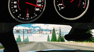 😍240+ kmph BMW top speed Highway Run 🔥🔥#trending #gaming screenshot 5