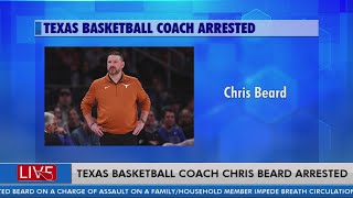 Texas basketball coach Chris Beard arrested on family assault charge