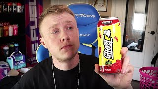 Ghost Energy SOUR PATCH KIDS® REDBERRY Can Flavor Taste Test & Review
