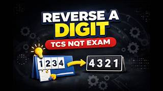 Reverse a Number in Java | TCS NQT Coding Question | While Loop Logic