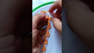 embroidery #embroidery #design #sewing #handmade #beautiful #tutorial #shorts
