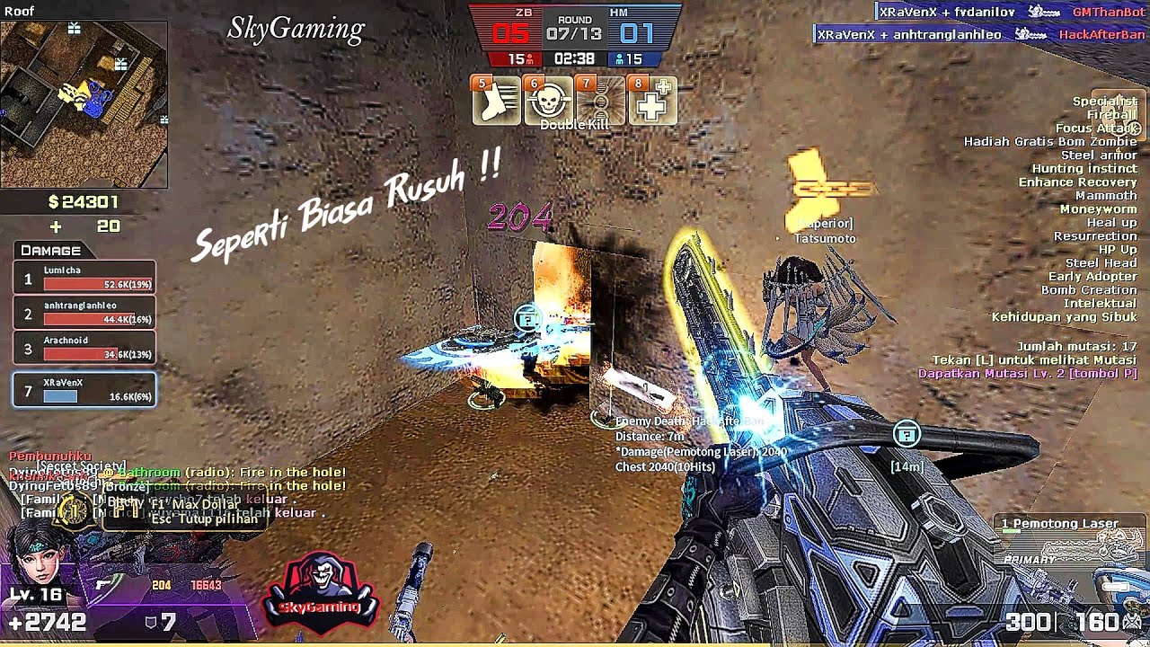 [CSN:S] Main Di Map Jadul - Zombie Z Militia Gameplay - Counter Strike Nexon Studio