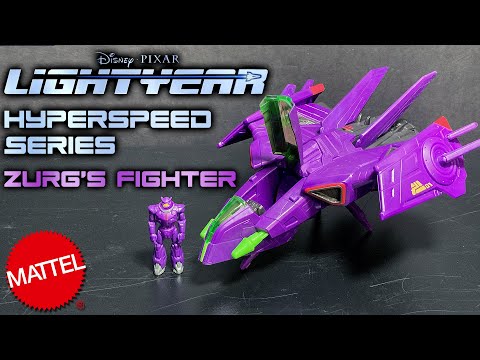 Pixar's Lightyear Hyperspeed Series Zurg's Fighter Ship by Mattel