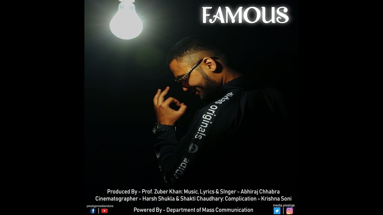 Famous | Abhiraj Chhabra |Latest New Rap song 2019|