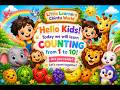 Learn Counting 1 to 10 for Kids | Numbers Song & Fun Learning | Little Learners Chintu World