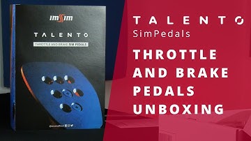 TALENTO SimPedals - Throttle and Brake Kit Unboxing