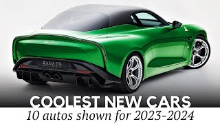 10 Most Exciting New Cars Presented for 2024 MY (Our Favorites with Interior &amp; Exterior Highlights)