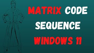 How to make a Matrix Code in Command Prompt (windows 7, windows 8.1, windows 10 and windows 11)