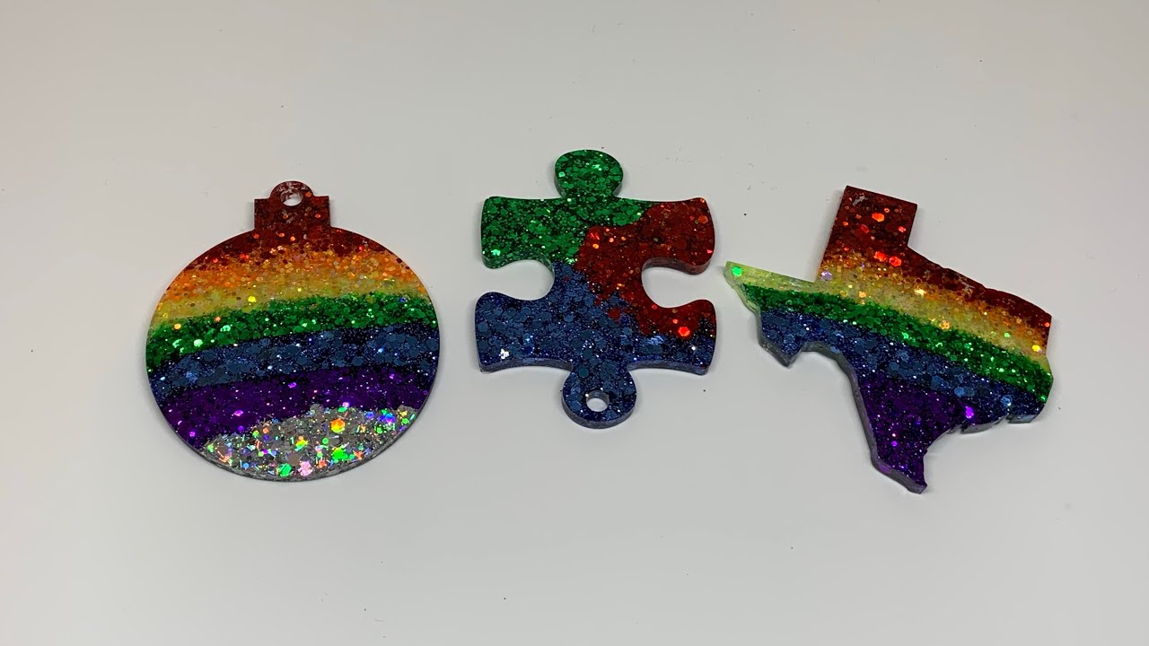 How To Pour Multiple Colors Into Silicone Molds