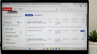 LENOVO ThinkBook 14s Yoga – How to Update or Install Drivers