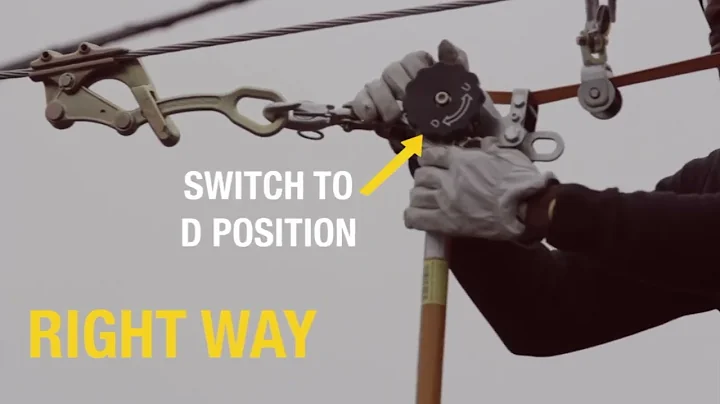 Klein Tools Web-Strap Hoist Deluxe with Removable Handle