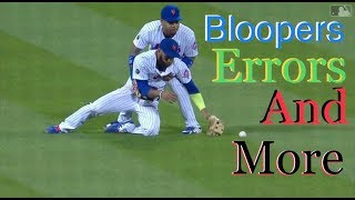 MLB Errors and Bloopers August 2018