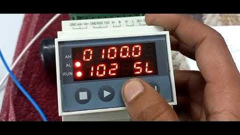 PSC60DR  controler weight calibration #automation #calibration