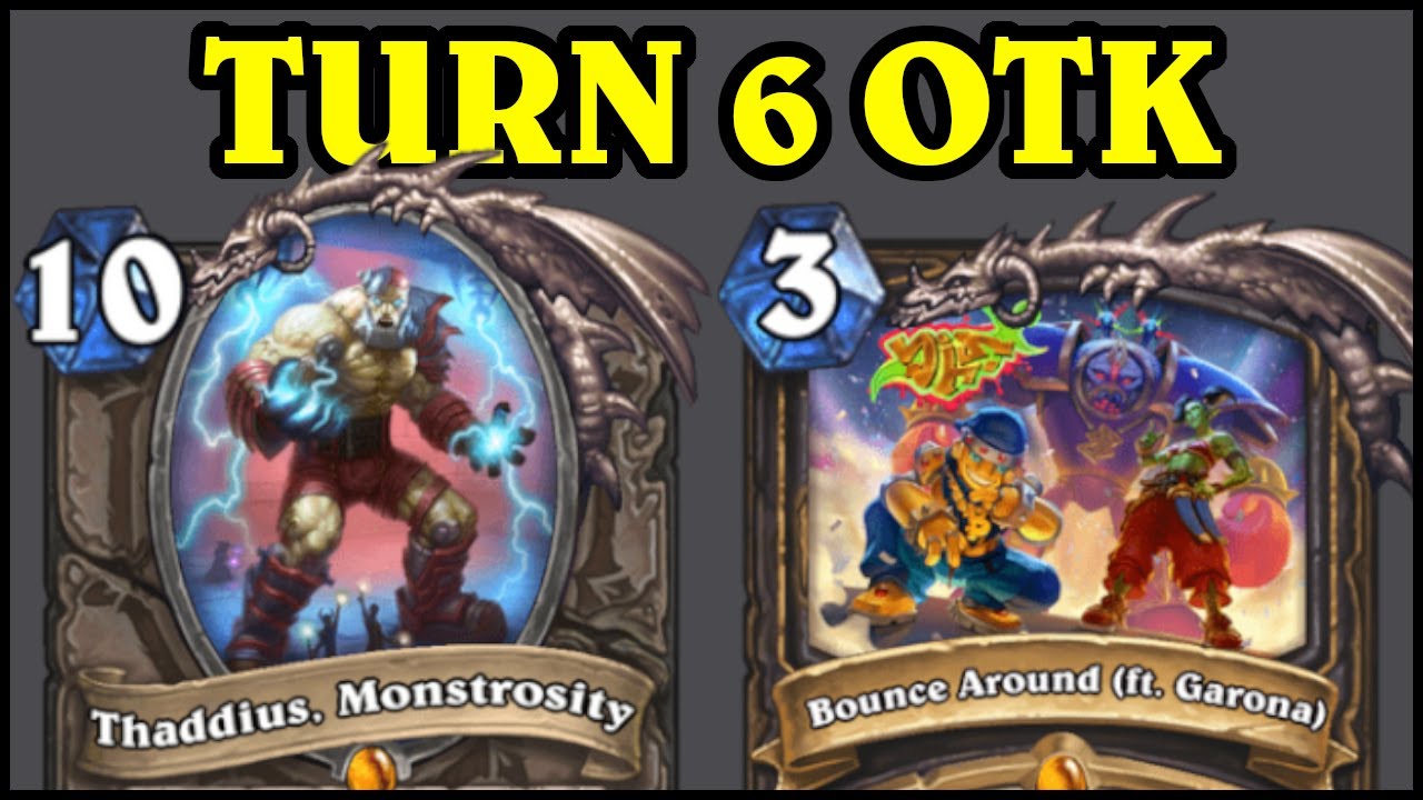 TURN 6 OTK With Rogue's New Legendary Spell