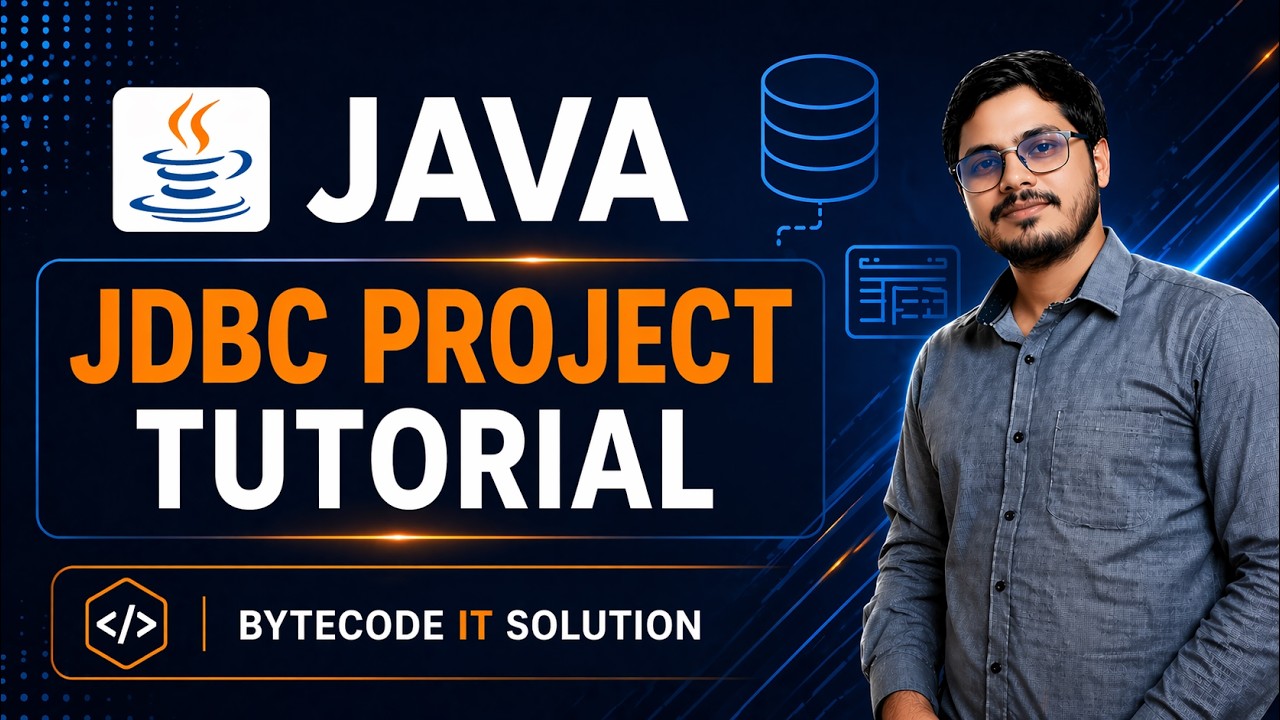 JDBC Project in Java | Step-by-Step Complete Tutorial|jdbc by vishnu ...