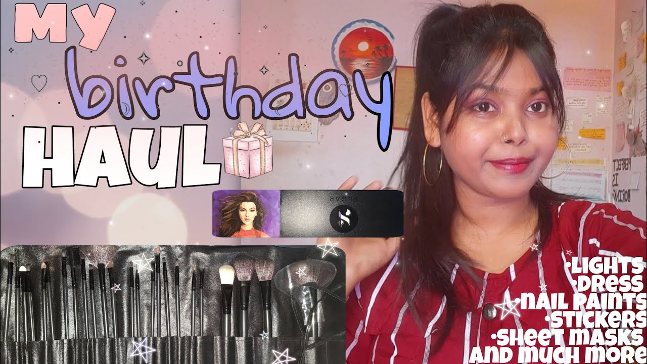 What I got on my 18th Birthday | Birthday gifts | Aayushimuskan | 