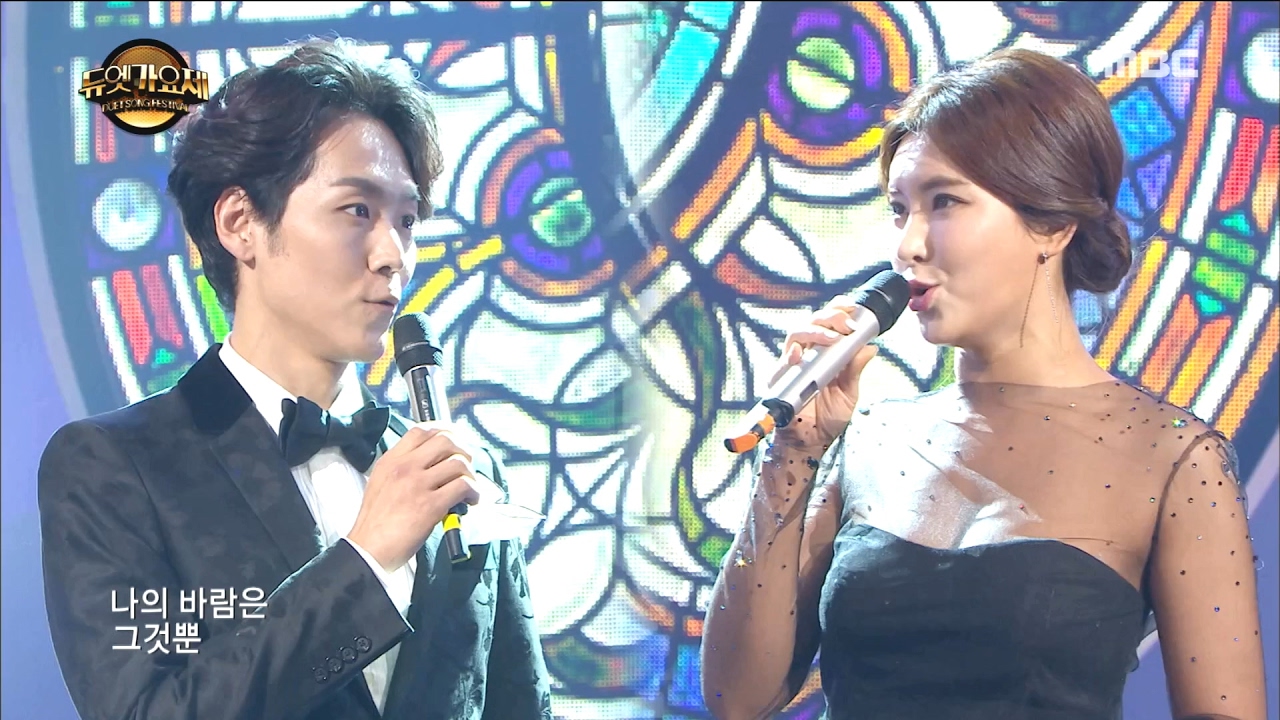 [Duet song festival] 듀엣가요제- Jeong Seona & KAI, 'All I Ask Of You' 20170210