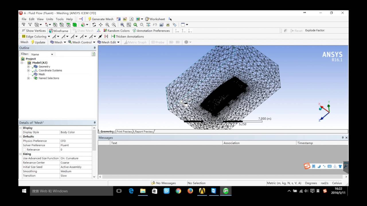 ANSYS FLUENT -- Solar Car Aerodynamic Design - YouTube