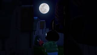 Bing is watching the moon! Happy Solar Eclipse! | #Shorts | Bing Shorts