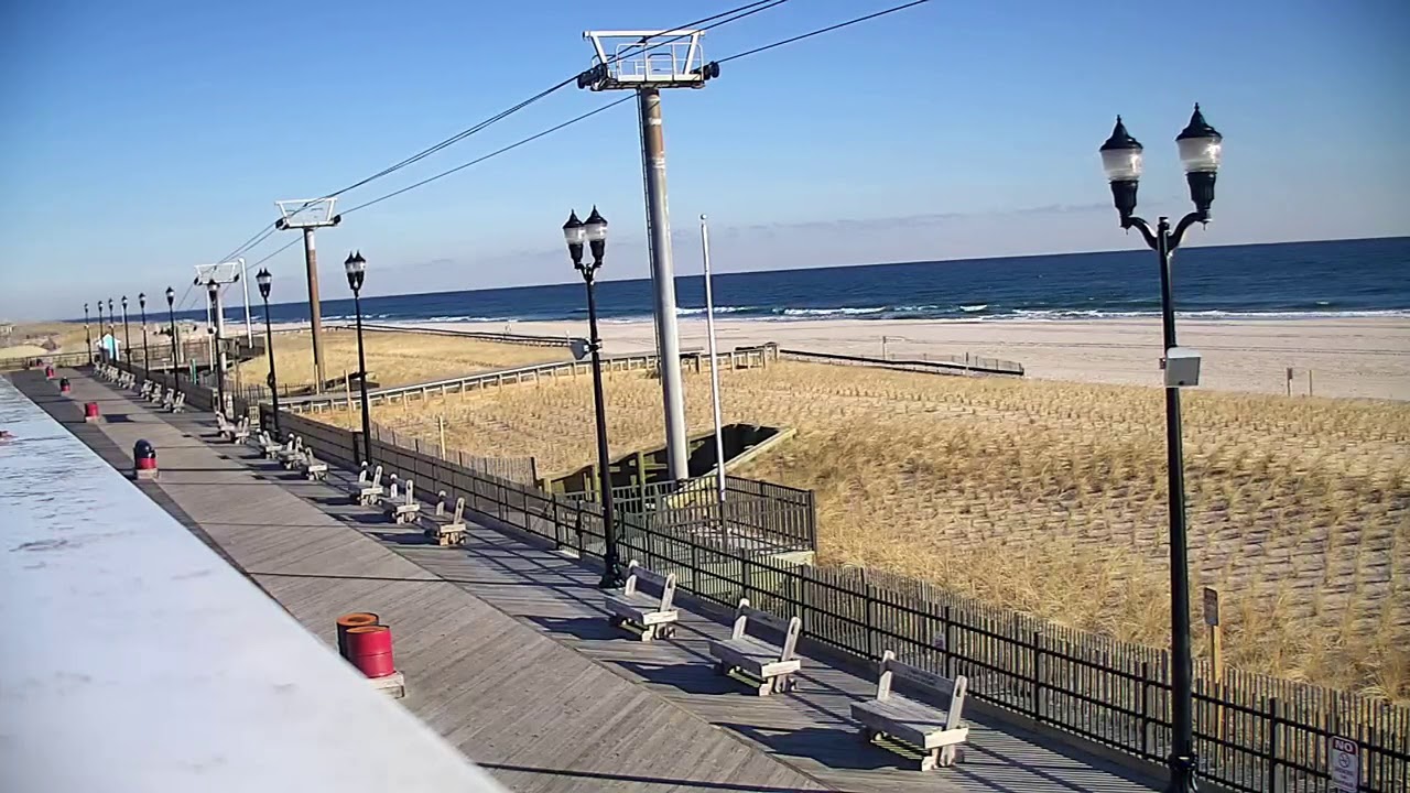 Seaside Heights Live Cam on NJBeachCams 01/21/20 YouTube