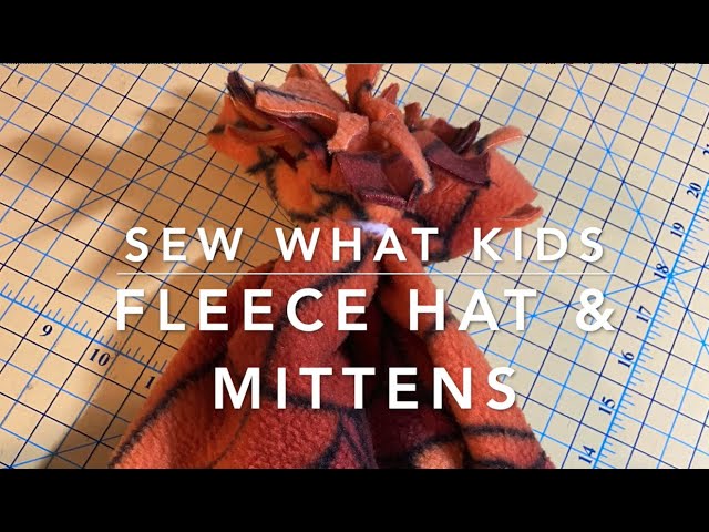 Learn how to make a Fleece Pom Pom Hat - Beginner's Sewing Tutorial 