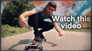 Sore legs during long rides? WATCH THIS. (skateboards and longboards)