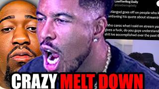 Lowtiergod Had a Melt Down