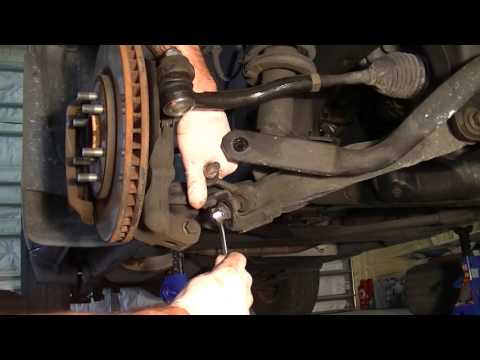 How to Replace the sway bar link on a Nissan Xterra