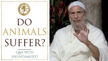 Animals—Unlike Humans—Never Disconnect from the Spirit of Nature - Shunyamurti Question & Answer