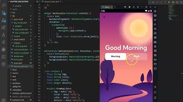 Day Mode (Morning and Night) Flutter Challenge