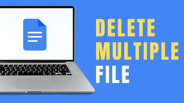 How to Delete Multiple Google Docs at Once from Google Drive