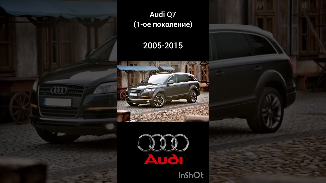 Evolution of Audi Q7 2005-2025 