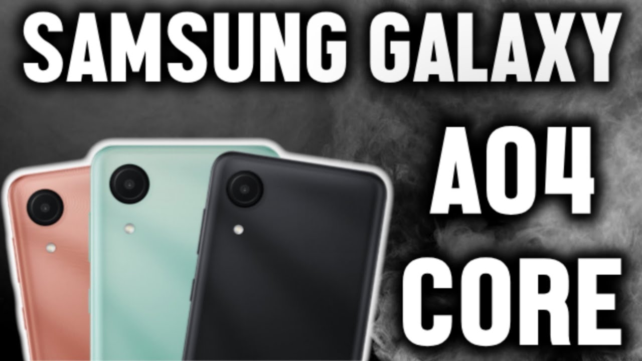 Samsung Galaxy A04 Core El Nuevo Gama Baja Que Si Vale La Pena AL FIN 