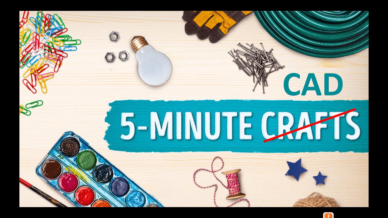 5 Minute CAD Intro - YouTube