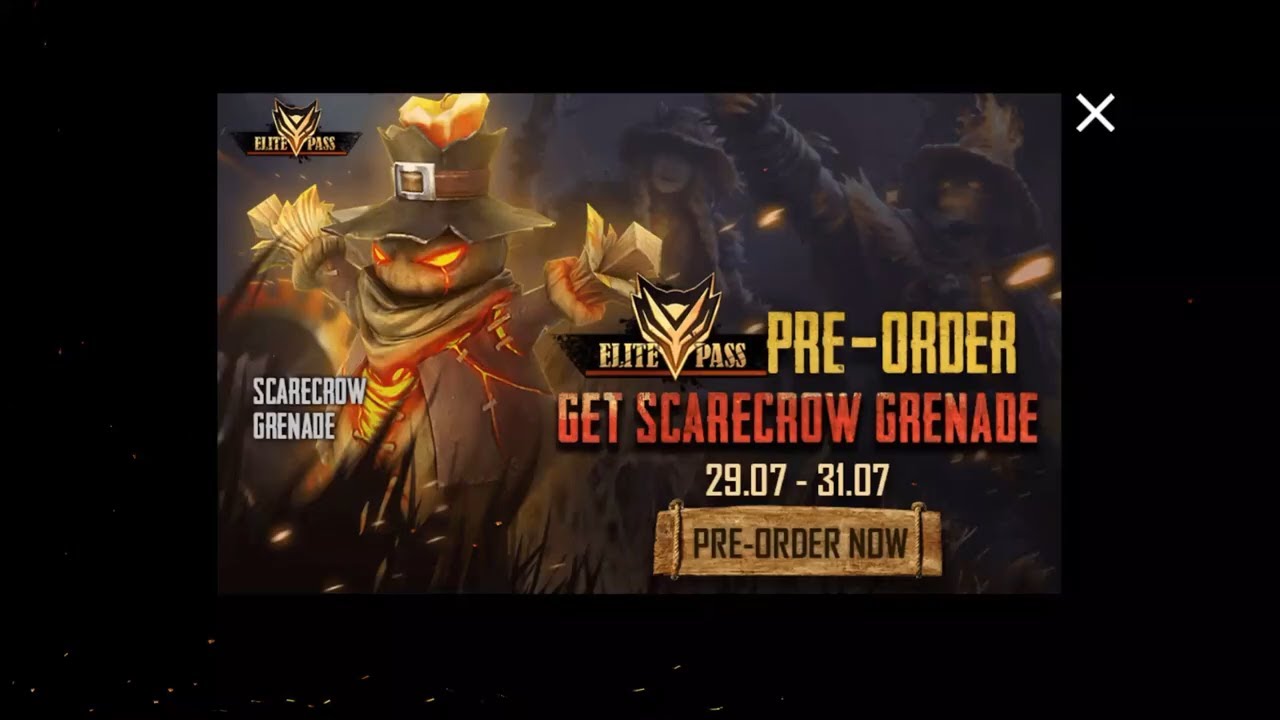 Pre-Order Reward Elite Pass 39 Free Fire Season August 2021 - Disco FF
