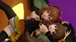 【MMD艦これ】 雷電 Ikazuchi Inazuma 「Trick and Treat」 4k