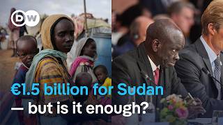 Sudan humanitarian crisis: Berlin hosts international donor conference | DW News