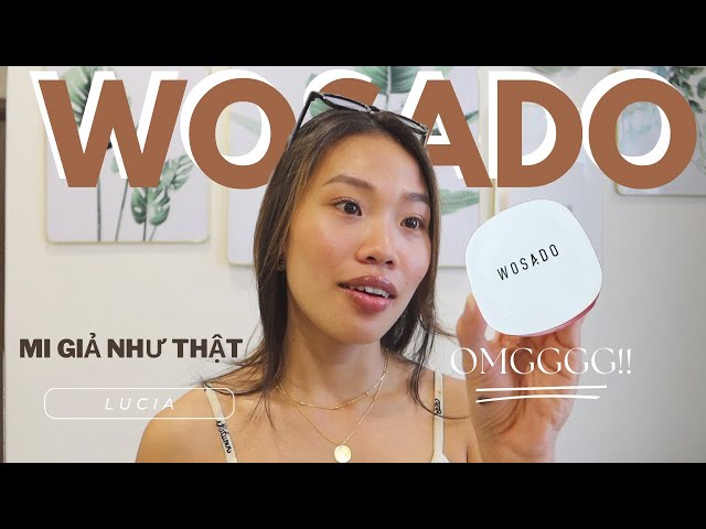 REVIEW MI GIẢ WOSADO | KHÔNG KEO, KHÔNG CỘM, SIÊU TỰ NHIÊN | Không quảng cáo | Lucia