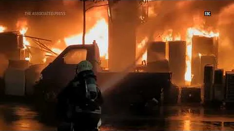 Fire engulfs building in Taiwan, many dead - DayDayNews