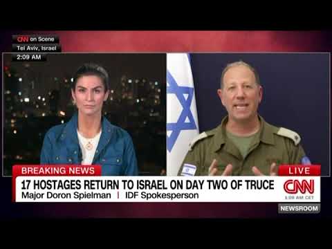 CNN Interview with Kaitlin Collins about the 2nd Day of hostage release from the hands of Hamas