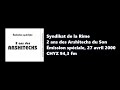 2 ans des arshitechs du son  syndikat de la rime