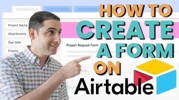 How to create a survey and form on Airtable